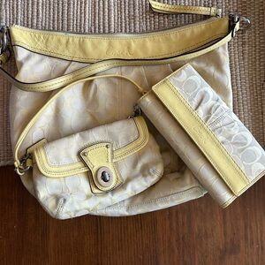 Coach Women's Shoulder Bag, Wallet, and Clutch